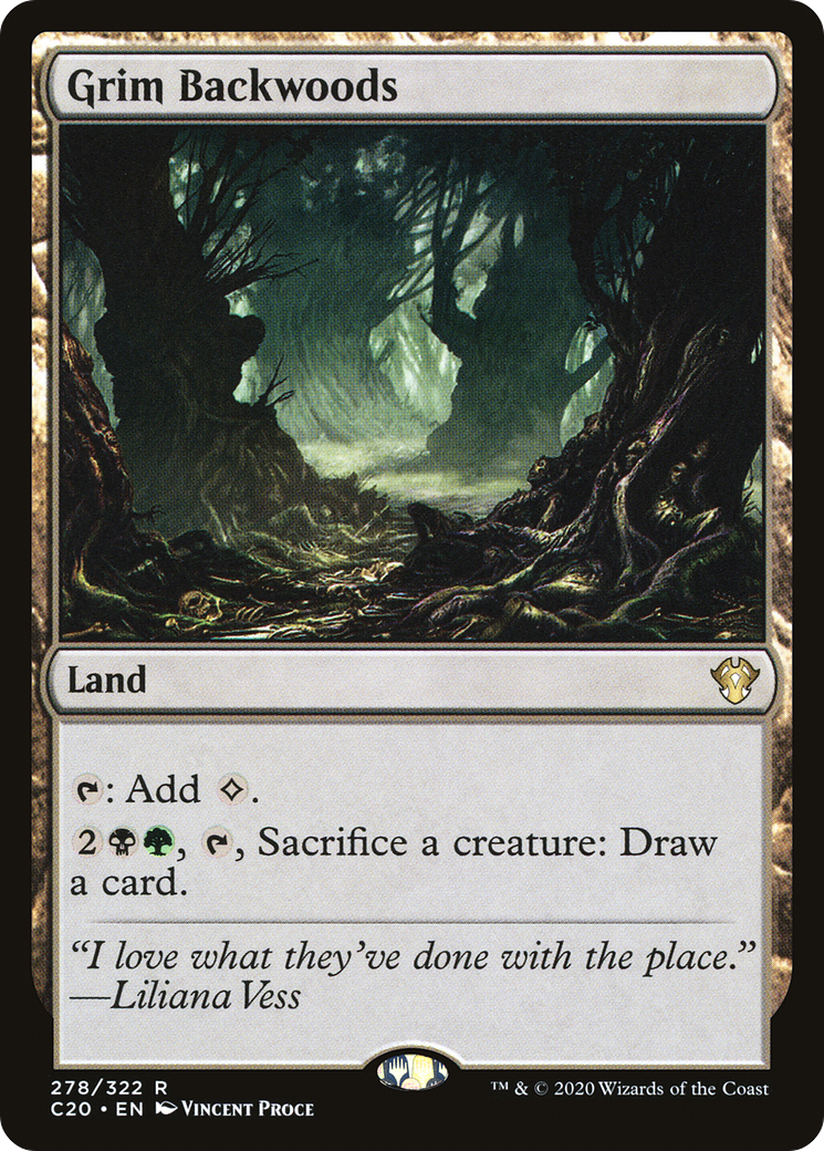 Image of Grim Backwoods [Commander 2020]