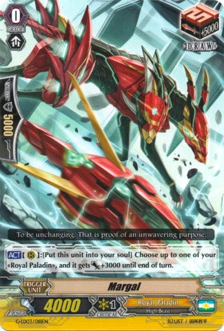 Image of Margal (G-LD03/018EN) [G-Legend Deck Vol.3: The Blaster]