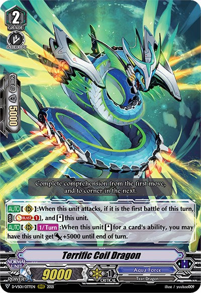 Image of Terrific Coil Dragon (D-VS01/077EN) [V Clan Collection Vol.1]