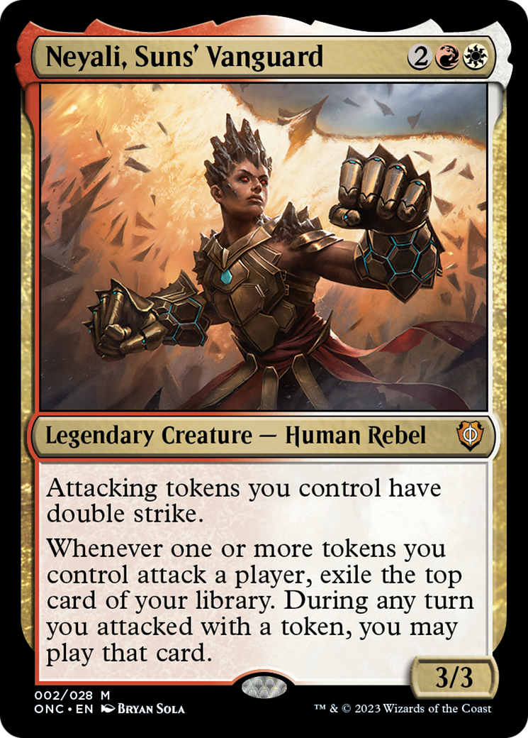 Image of Neyali, Suns' Vanguard [Phyrexia: All Will Be One Commander]