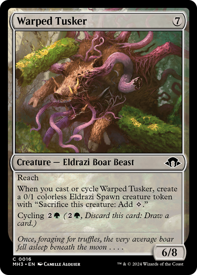 Image of Warped Tusker [Modern Horizons 3]