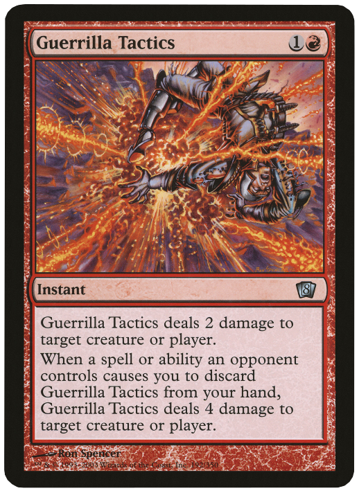 Image of Guerrilla Tactics (Oversized) [Eighth Edition Box Topper]