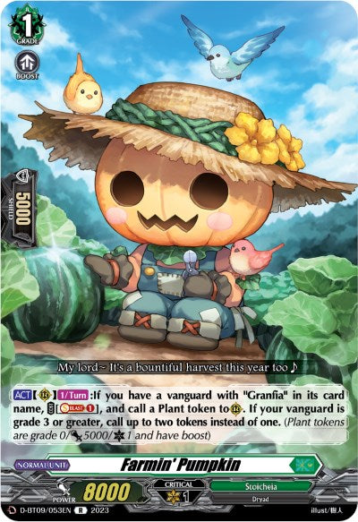 Image of Farmin' Pumpkin (D-BT09/053EN) [Dragontree Invasion]