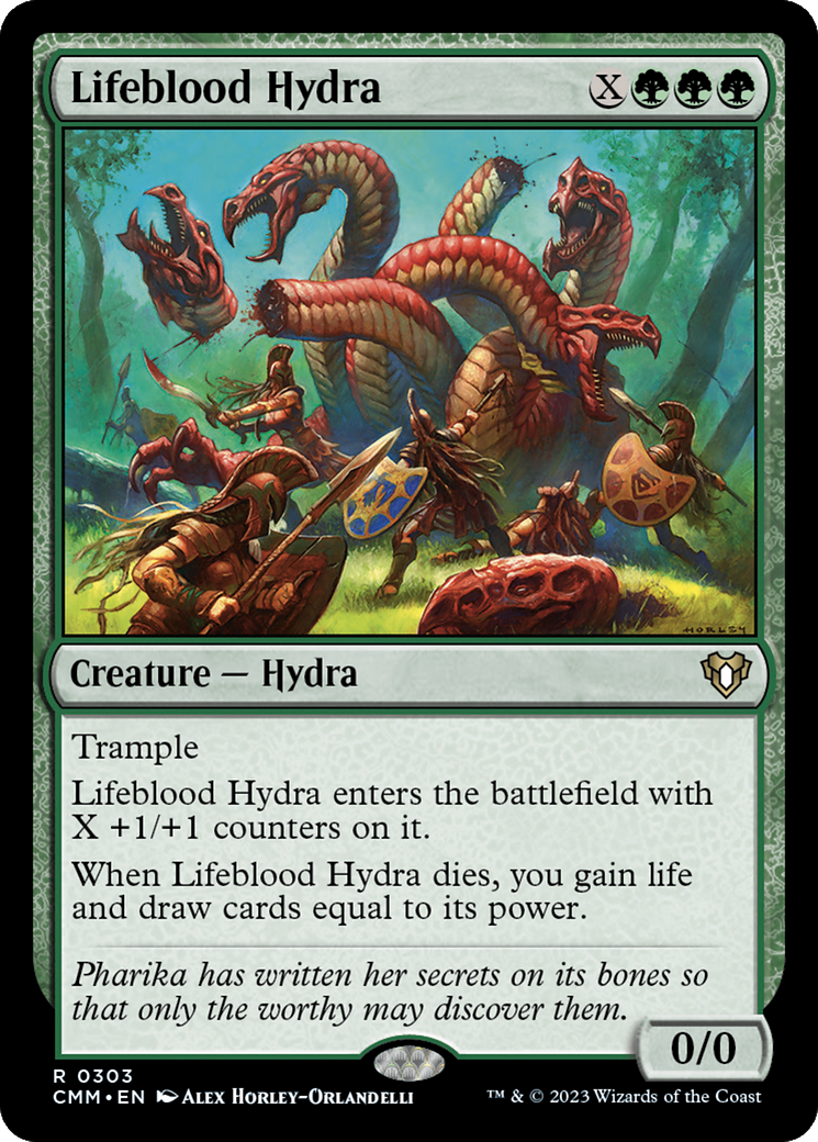 Image of Lifeblood Hydra [Commander Masters]