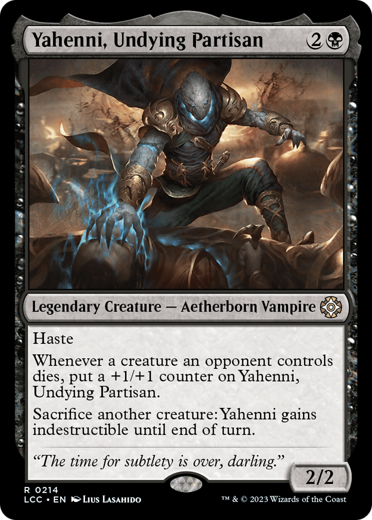 Image of Yahenni, Undying Partisan [The Lost Caverns of Ixalan Commander]