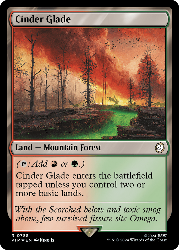Image of Cinder Glade (Surge Foil) [Fallout]