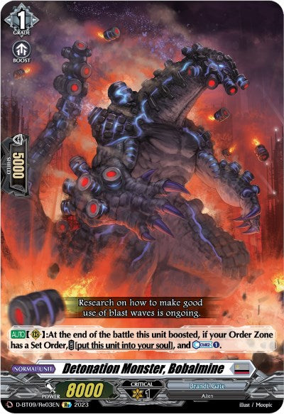 Image of Detonation Monster, Bobalmine (D-BT09/Re03EN) [Dragontree Invasion]
