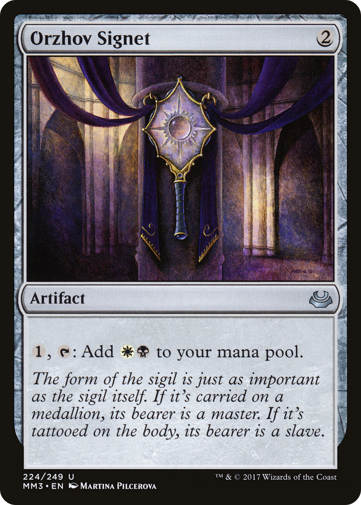 Image of Orzhov Signet [Modern Masters 2017]