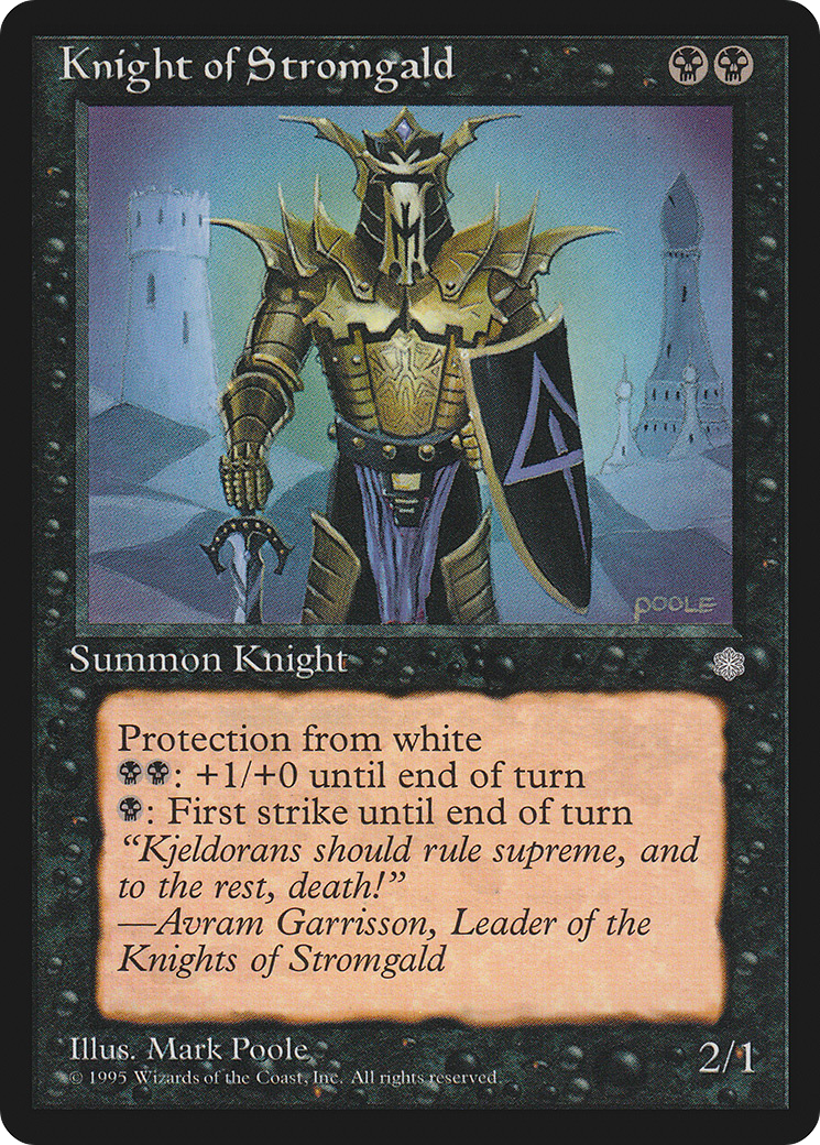 Image of Knight of Stromgald [Ice Age]