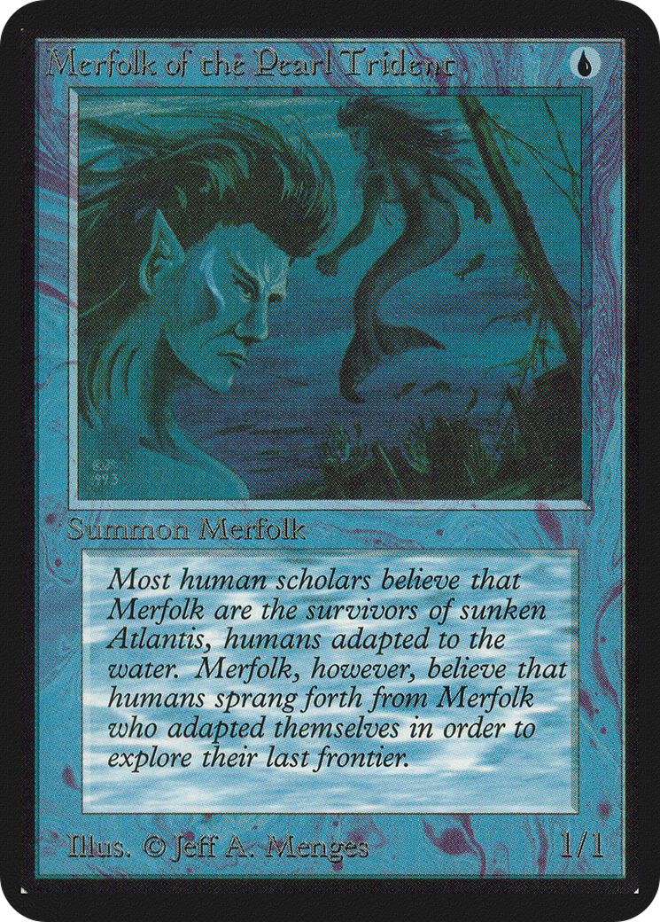 Image of Merfolk of the Pearl Trident [Alpha Edition]