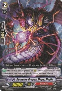 Image of Demonic Dragon Mage, Majila (BT10/081EN) [Triumphant Return of the King of Knights]