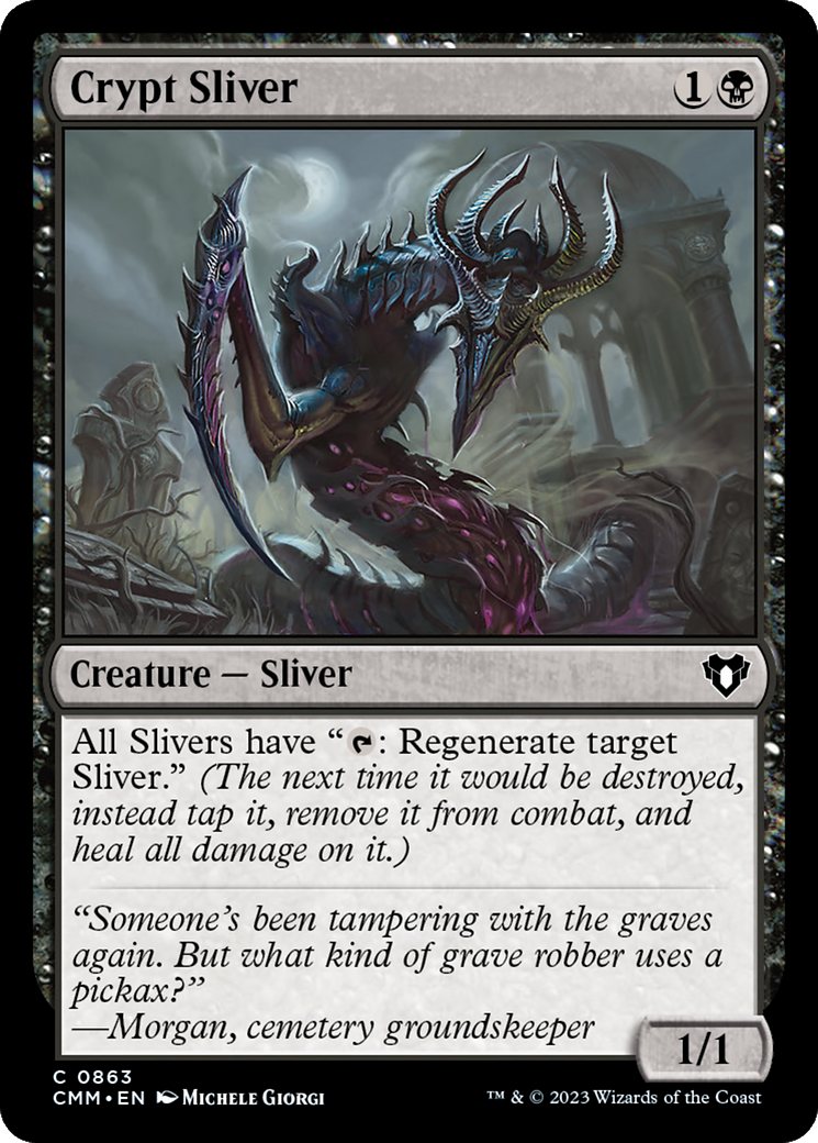 Image of Crypt Sliver [Commander Masters]