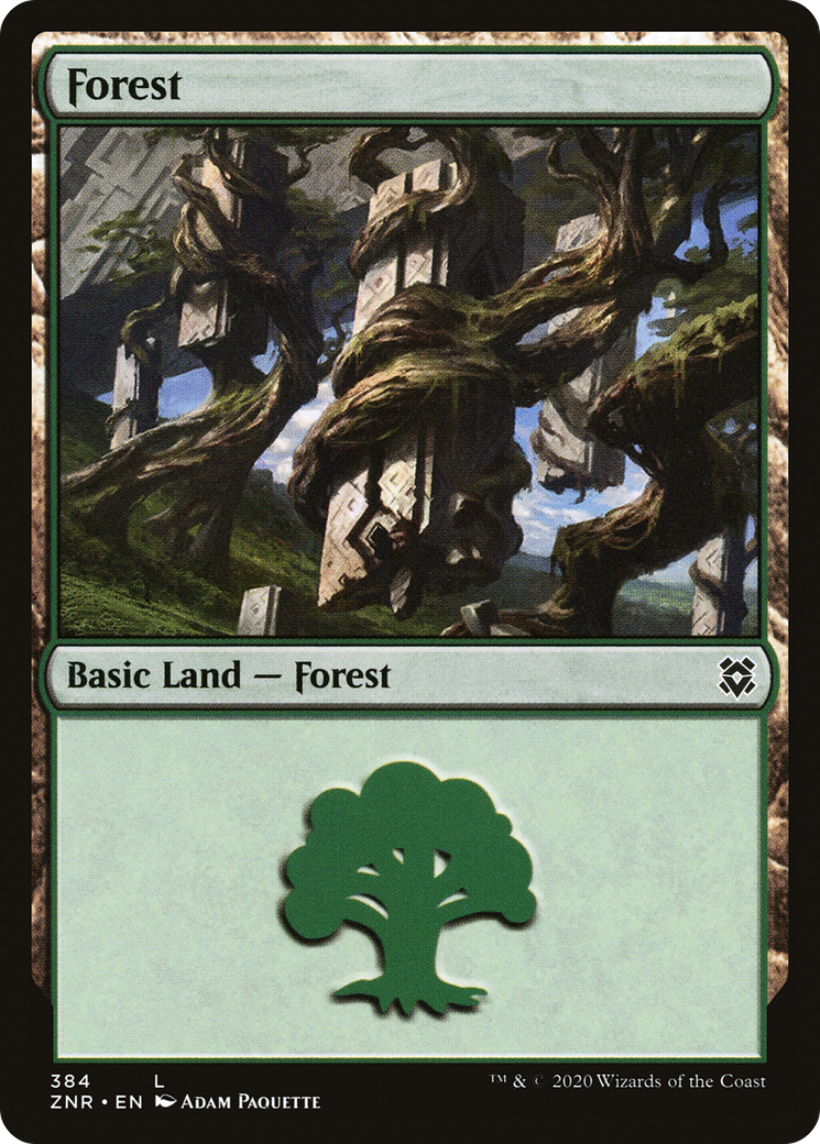 Image of Forest (384) [Zendikar Rising]