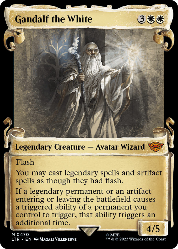 Image of Gandalf the White [The Lord of the Rings: Tales of Middle-Earth Showcase Scrolls]