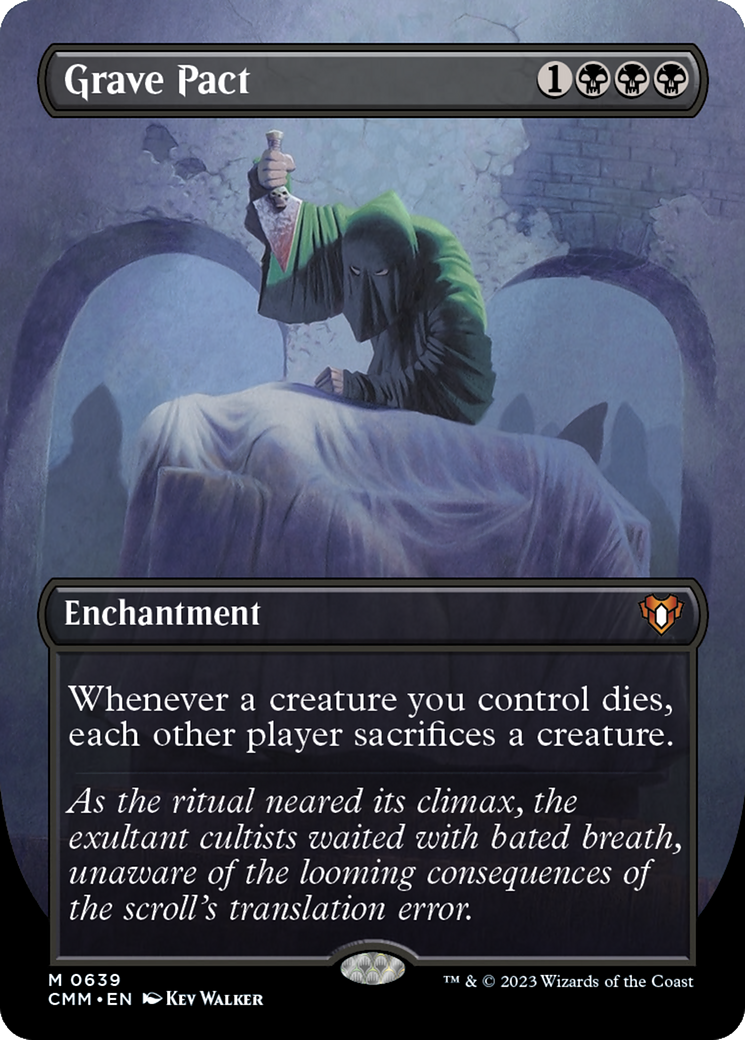Image of Grave Pact (Borderless Alternate Art) [Commander Masters]
