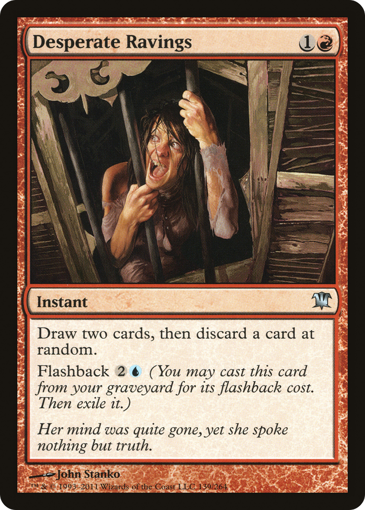 Image of Desperate Ravings [Innistrad]