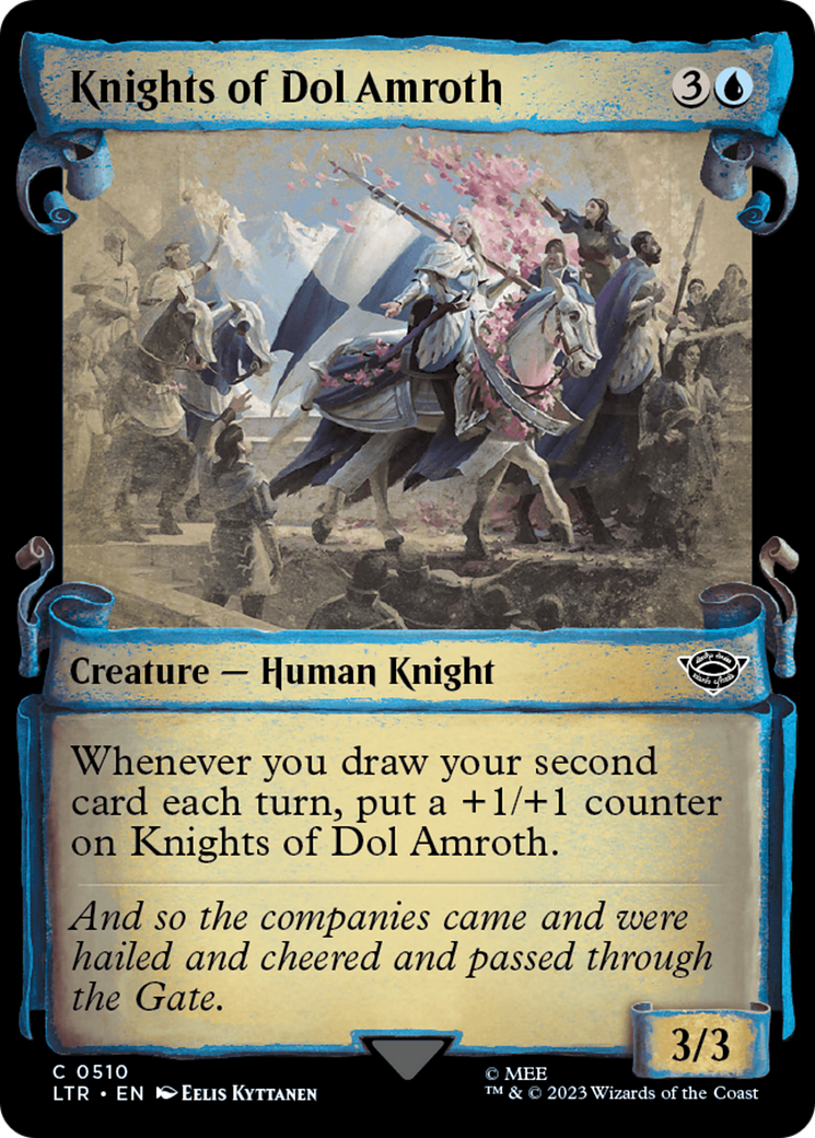 Image of Knights of Dol Amroth [The Lord of the Rings: Tales of Middle-Earth Showcase Scrolls]