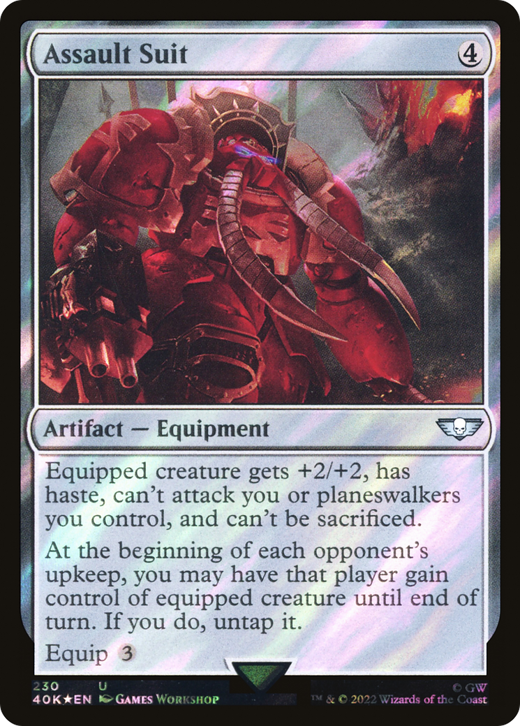Image of Assault Suit (Surge Foil) [Warhammer 40,000]