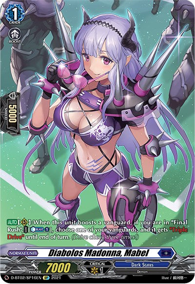 Image of Diabolos Madonna, Mabel (D-BT02/SP16EN) [A Brush with the Legends]