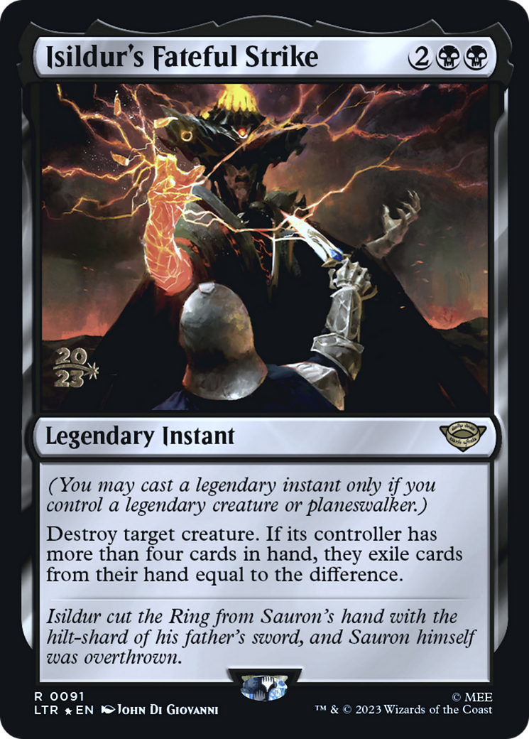Image of Isildur's Fateful Strike [The Lord of the Rings: Tales of Middle-Earth Prerelease Promos]