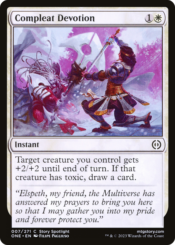 Image of Compleat Devotion [Phyrexia: All Will Be One]