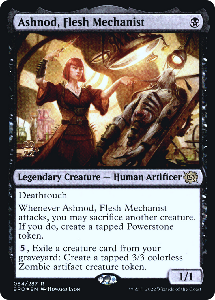 Image of Ashnod, Flesh Mechanist [The Brothers' War Prerelease Promos]