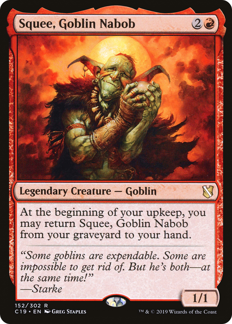 Image of Squee, Goblin Nabob [Commander 2019]