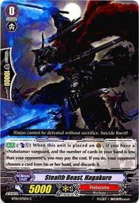 Image of Stealth Beast, Hagakure (BT01/070EN) [Descent of the King of Knights]