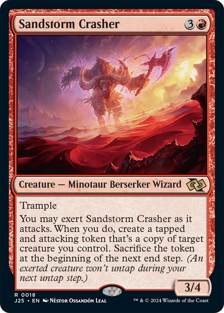 Image of Sandstorm Crasher [Foundations Jumpstart]