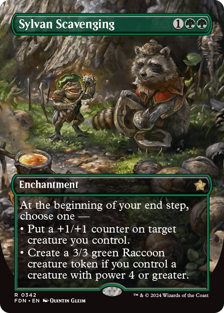 Image of Sylvan Scavenging (Borderless) [Foundations]