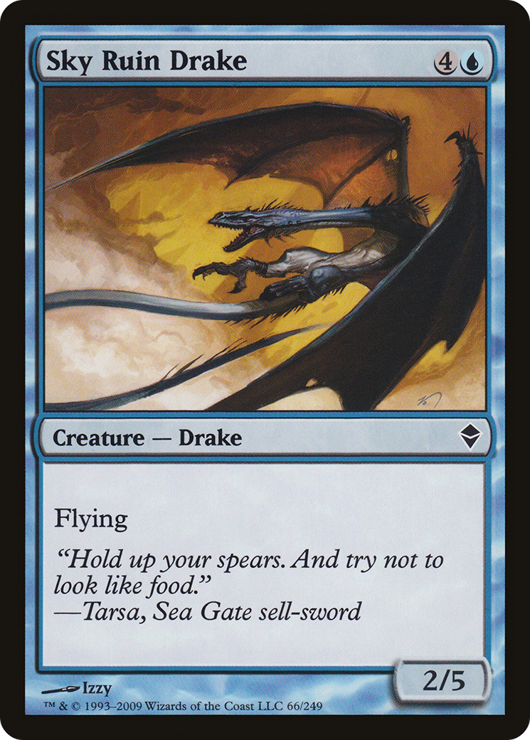 Image of Sky Ruin Drake [Zendikar]