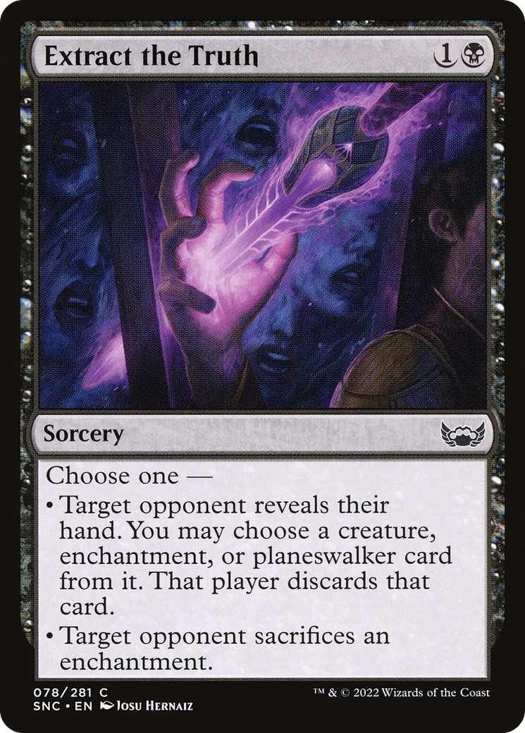 Image of Extract the Truth [Streets of New Capenna]