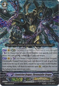 Image of Conviction Dragon, Chromejailer Dragon (BT09/S07EN) [Clash of Knights & Dragons]