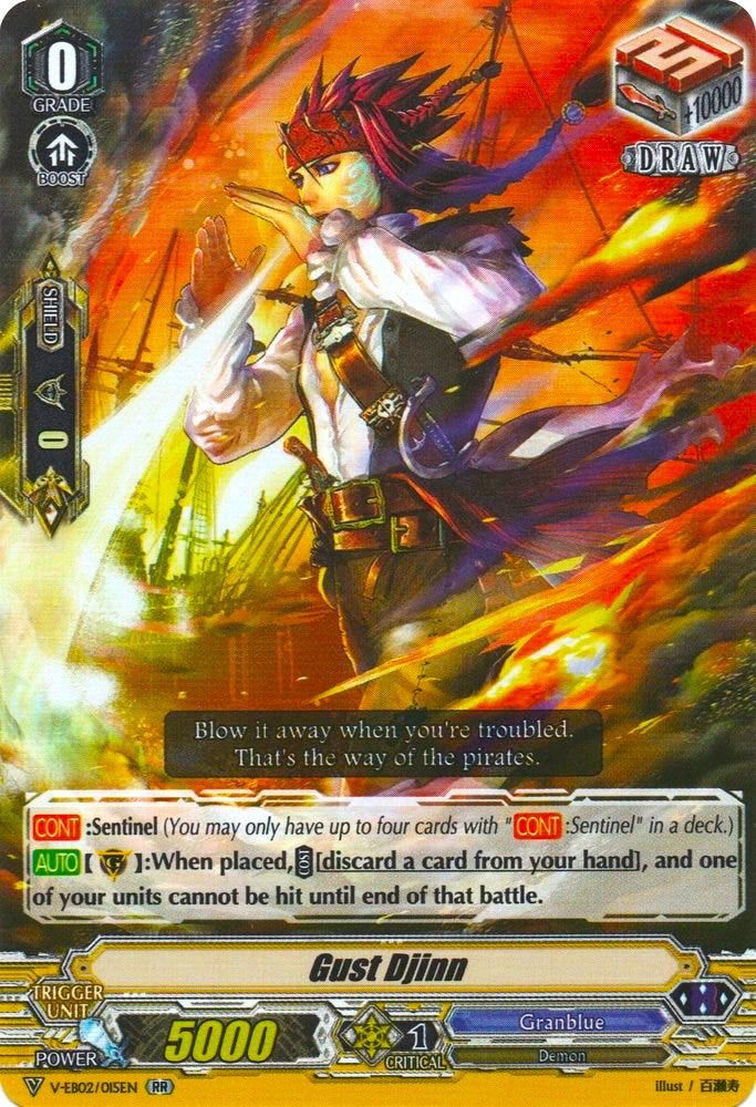 Image of Gust Djinn (V-EB02/015EN) [Champions of the Asia Circuit]