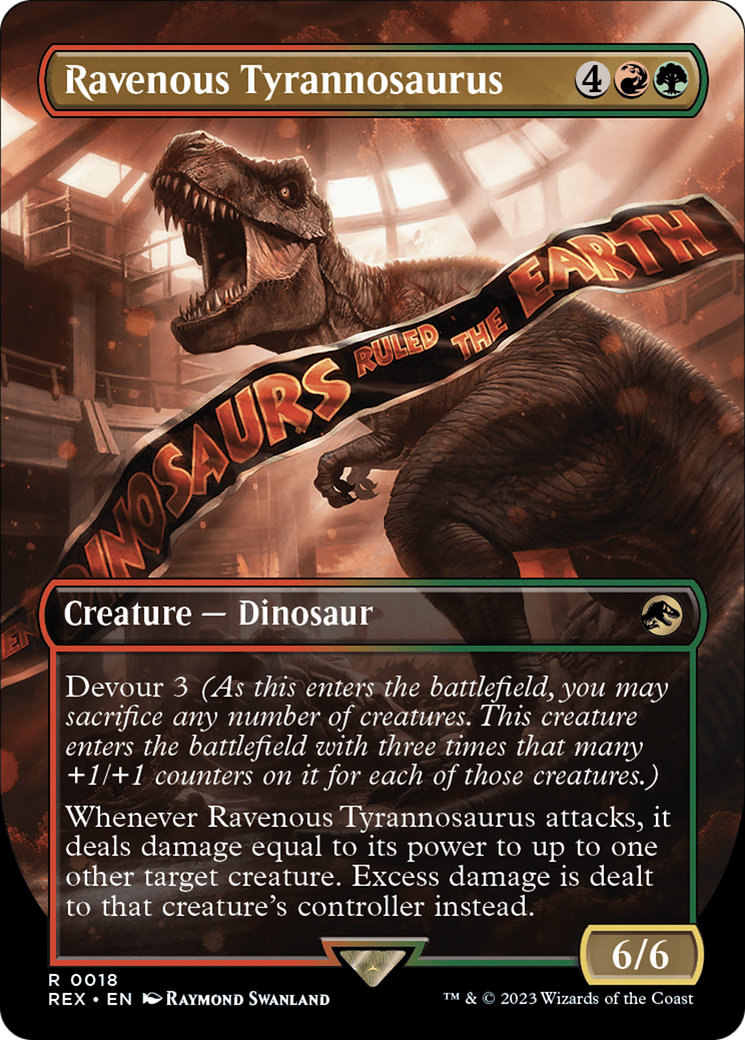 Image of Ravenous Tyrannosaurus (Borderless) [Jurassic World Collection]