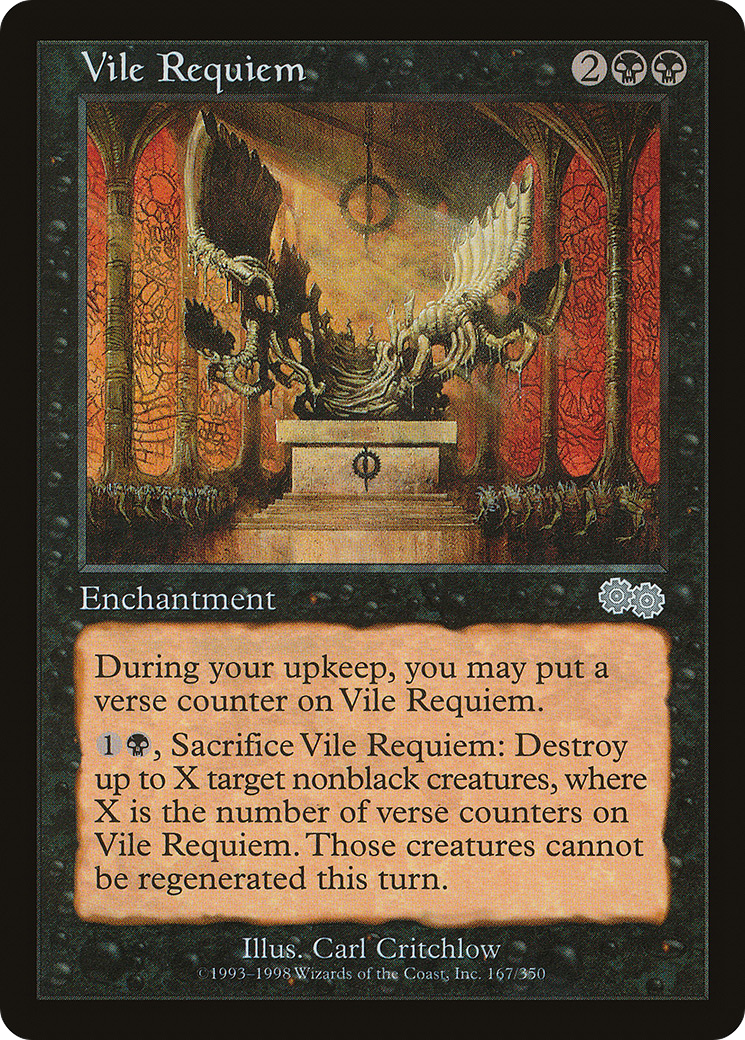 Image of Vile Requiem [Urza's Saga]
