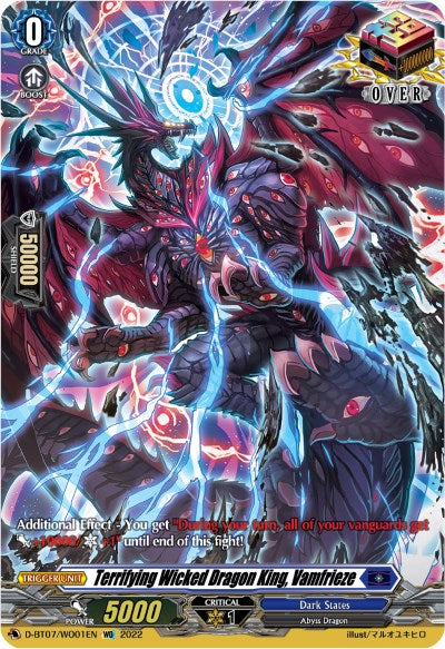Image of Terrifying Wicked Dragon King, Vamfrieze (D-BT07/WO01EN) [Raging Flames Against Emerald Storm]