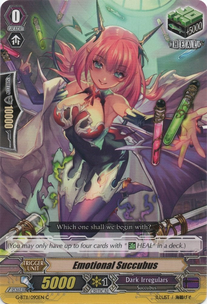 Image of Emotional Succubus (G-BT11/090EN) [Demonic Advent]