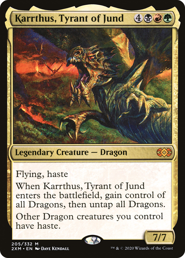 Image of Karrthus, Tyrant of Jund [Double Masters]