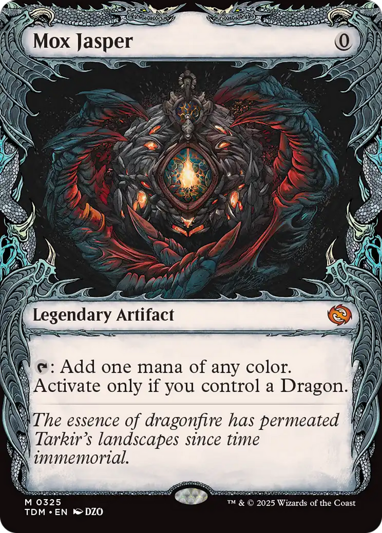 Image of Mox Jasper (Showcase) [Tarkir: Dragonstorm]