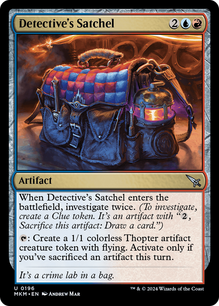 Image of Detective's Satchel [Murders at Karlov Manor]