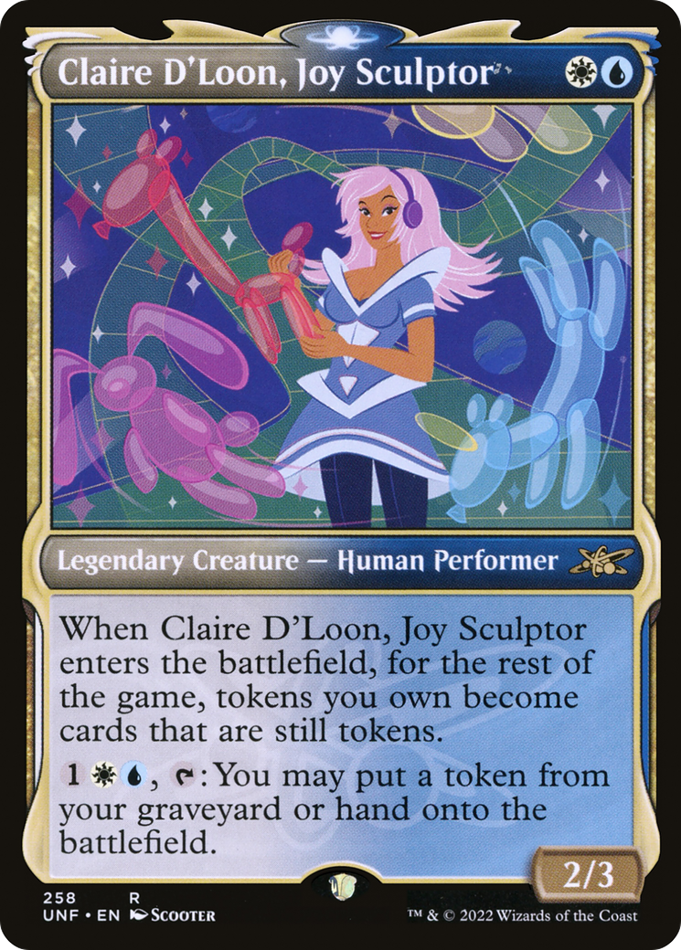 Image of Claire D'Loon, Joy Sculptor (Showcase) [Unfinity]