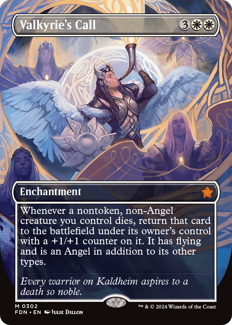 Image of Valkyrie's Call (Borderless) [Foundations]