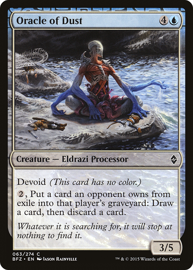 Image of Oracle of Dust [Battle for Zendikar]