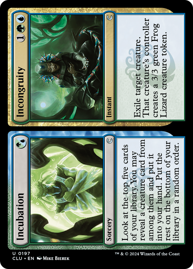 Image of Incubation // Incongruity [Ravnica: Clue Edition]