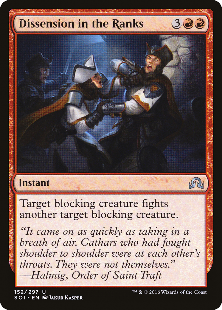 Image of Dissension in the Ranks [Shadows over Innistrad]