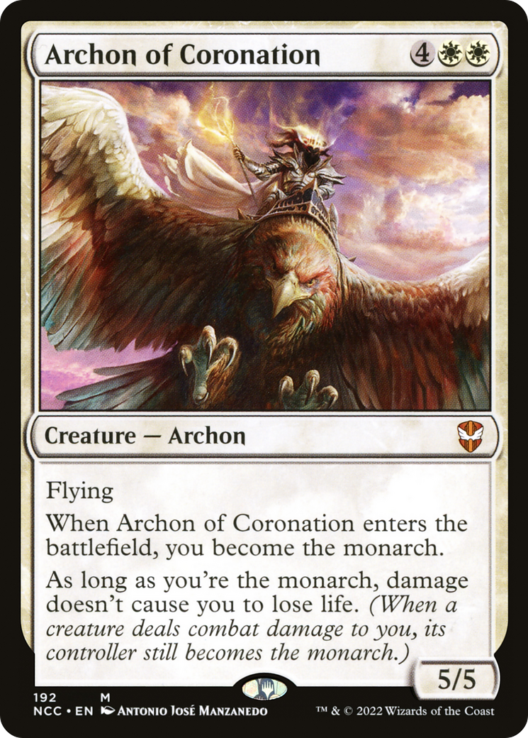 Image of Archon of Coronation [Streets of New Capenna Commander]