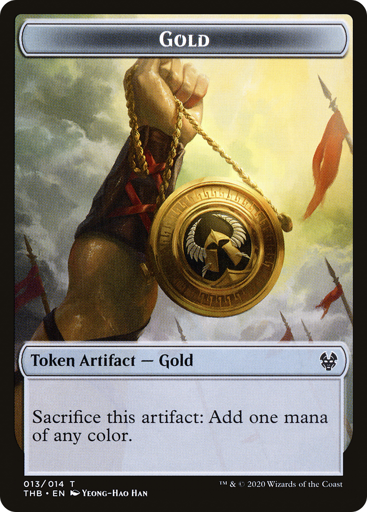 Image of Gold Token [Theros Beyond Death Tokens]