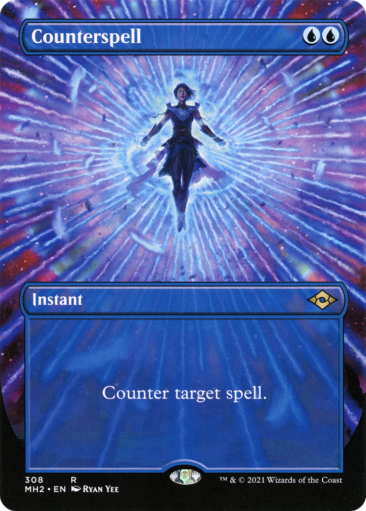 Image of Counterspell (Borderless Alternate Art) [Modern Horizons 2]
