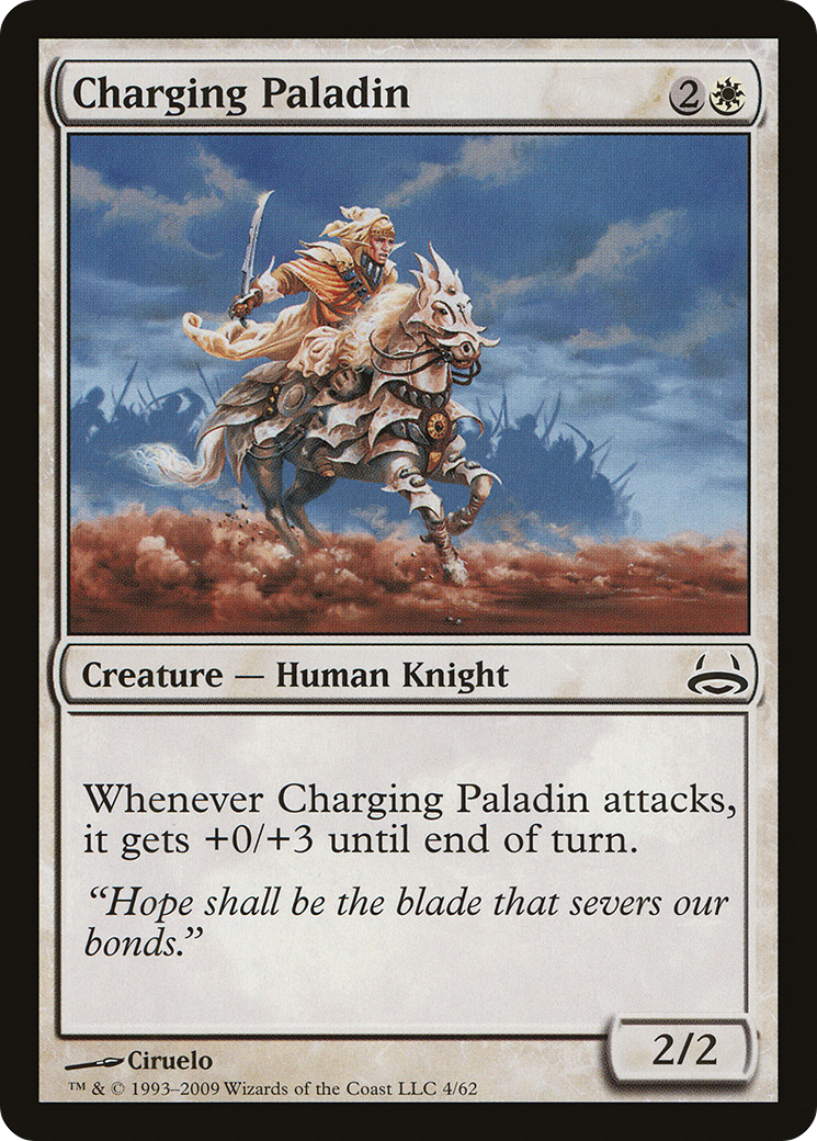 Image of Charging Paladin [Duel Decks: Divine vs. Demonic]